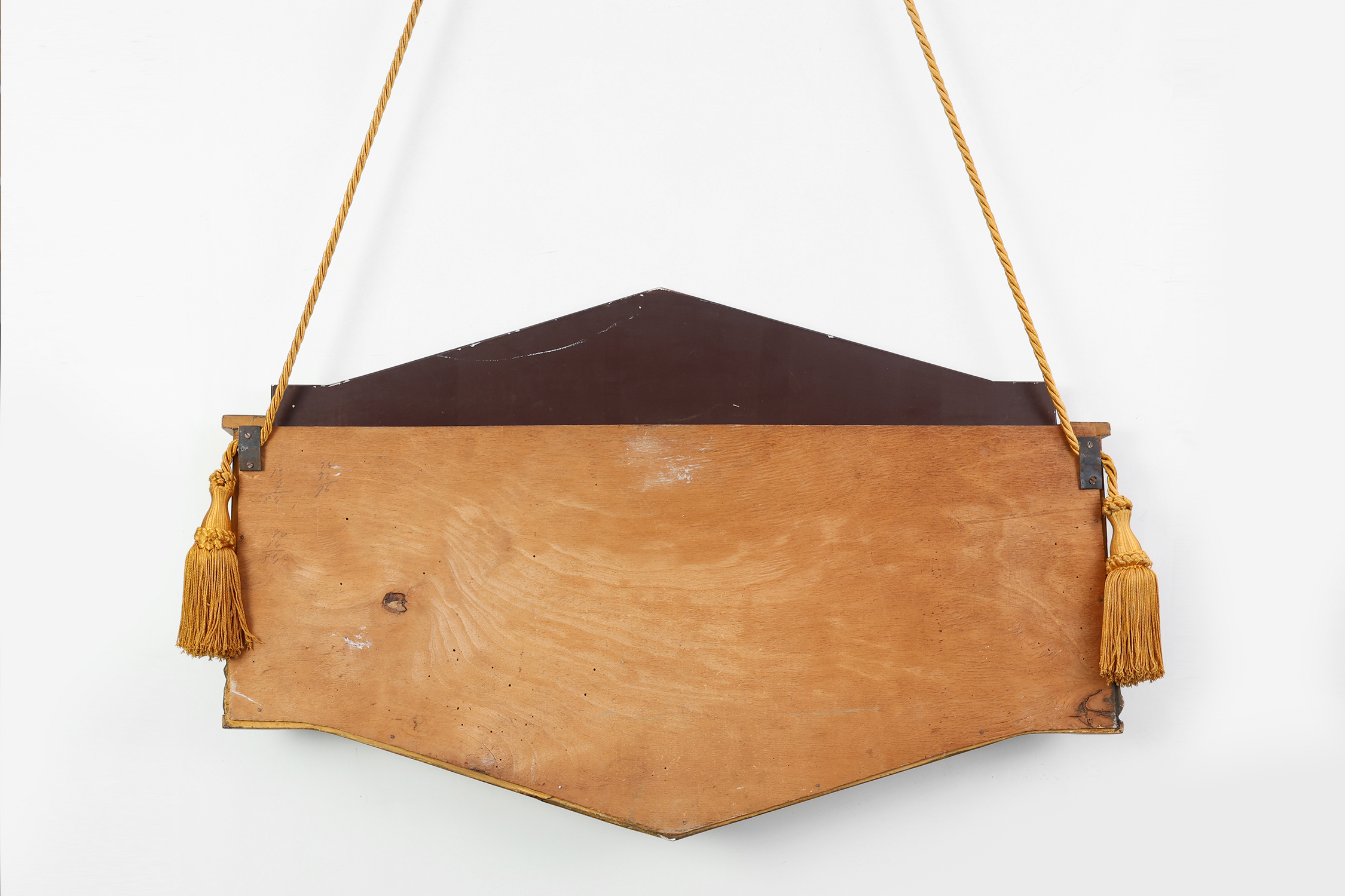 Art Deco Mirror in gilt wood, Belgium ca. 1920thumbnail